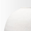 Mercana Karakum White Textured Ceramic Vase