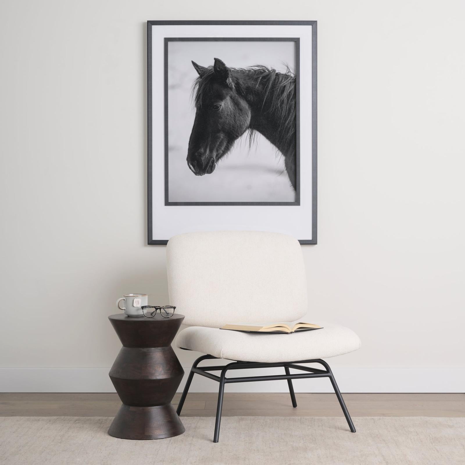 Mercana Odessa Dark Brown Wood Accent Table