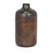 Mercana Daya Antiqued Gold Metal Vase