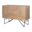 Mercana Darwin Wood 2 Door Accent Cabinet