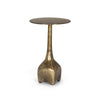 Mercana Risha Small Gold Metal Accent Table