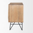 Mercana Darwin Wood 2 Door Accent Cabinet