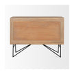 Mercana Darwin Wood 2 Door Accent Cabinet