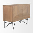 Mercana Darwin Wood 2 Door Accent Cabinet