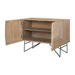 Mercana Darwin Wood 2 Door Accent Cabinet