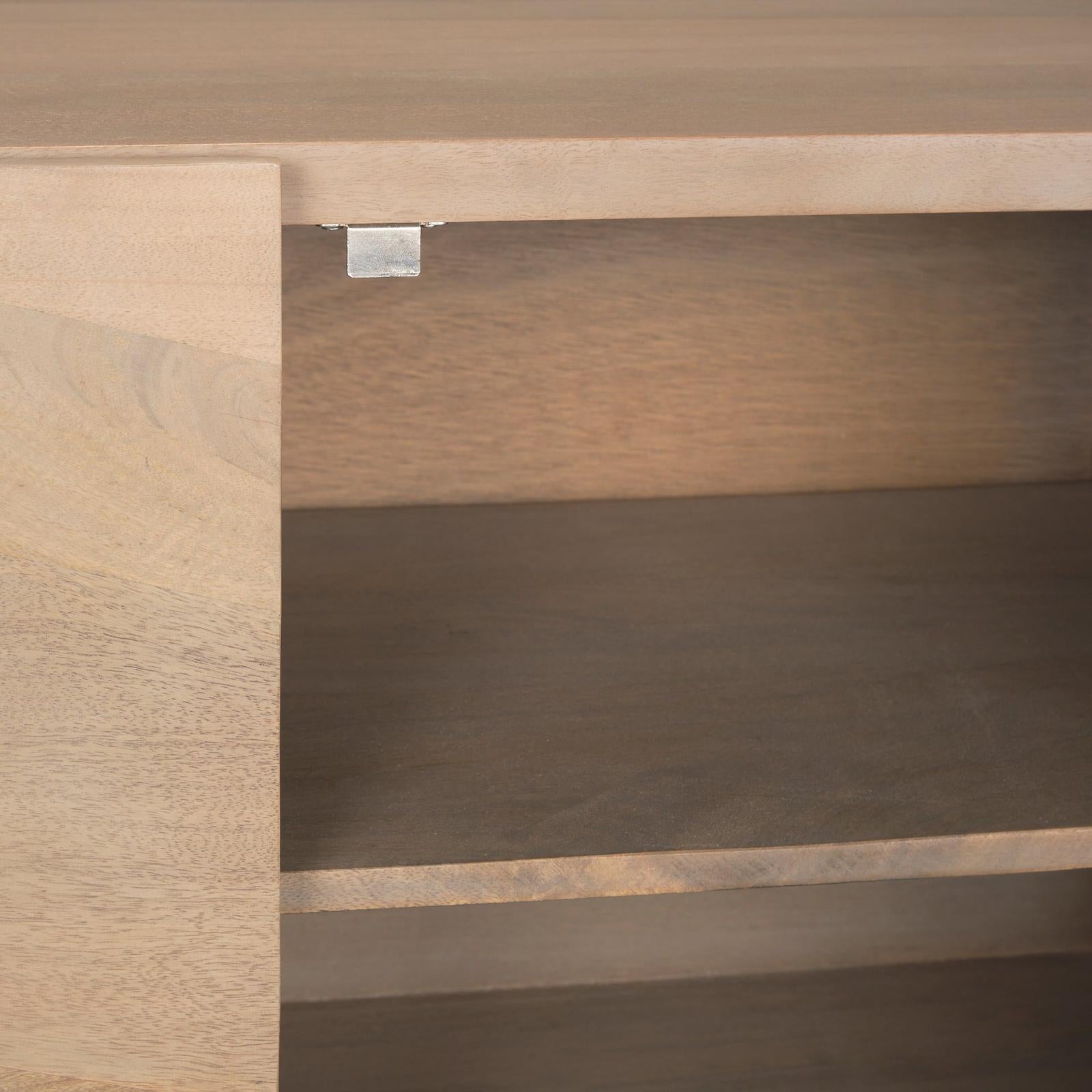 Mercana Darwin Wood 2 Door Accent Cabinet