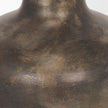 Mercana Daya Antiqued Gold Metal Vase