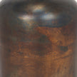 Mercana Daya Antiqued Gold Metal Vase