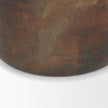 Mercana Daya Antiqued Gold Metal Vase