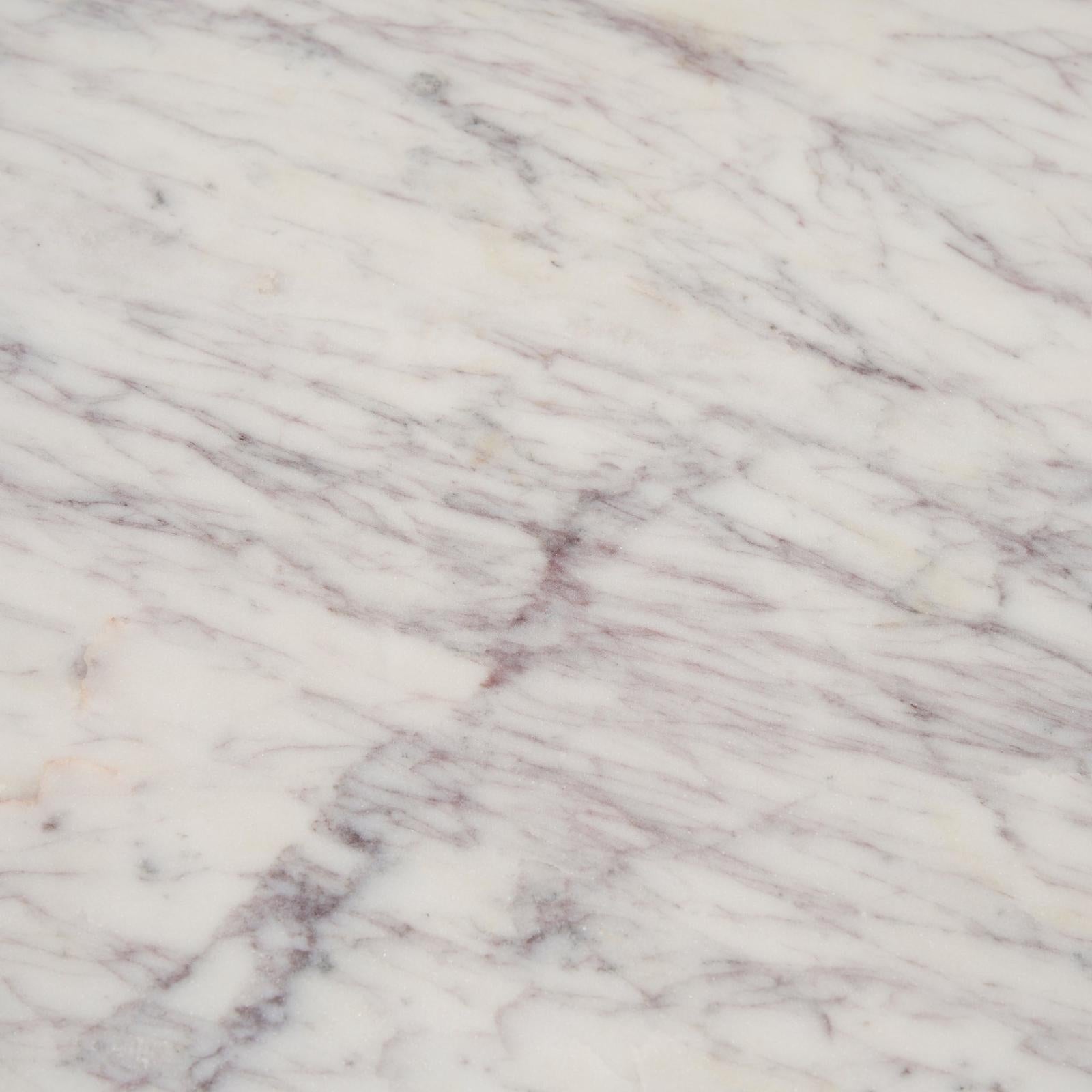 Mercana Bianca Wood w/ Marble Round Accent Table