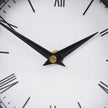 Mercana Raisa Black w/ Gold Antiquing Metal Table Clock