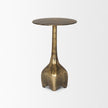 Mercana Risha Small Gold Metal Accent Table