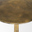 Mercana Risha Small Gold Metal Accent Table