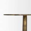 Mercana Risha Small Gold Metal Accent Table