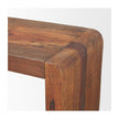 Mercana Estelle Rustic Brown Reclaimed Wood Console Table