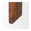 Mercana Estelle Rustic Brown Reclaimed Wood Console Table