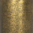Mercana Rosh Textured Gold Metal w/ Acid Wash Accent Table