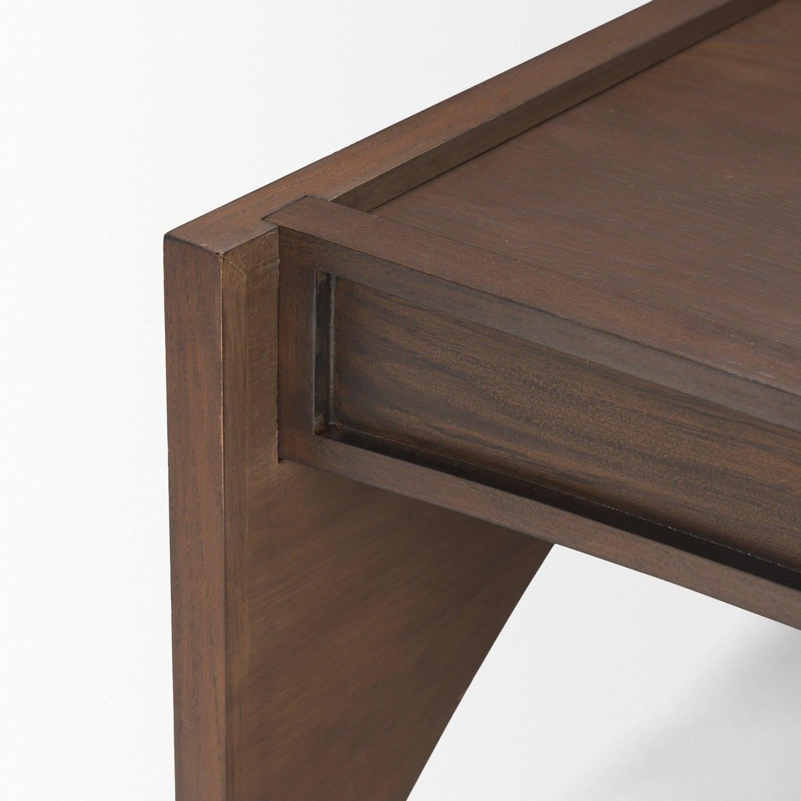 Mercana Laraya Medium Brown Wood Coffee Table
