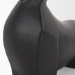 Mercana Radu Matte Black Metal Bull Decorative Object