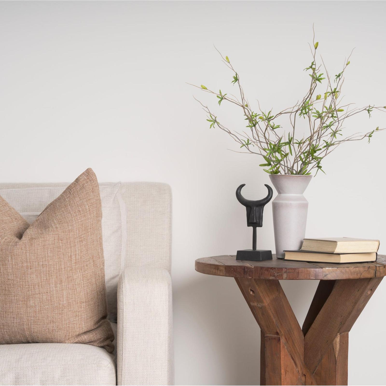Mercana Caleb Black Metal Tribal Figurine