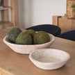 Mercana Nikita Large Reclaimed Wood Bowls- Set of 2