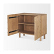 Mercana Heera Diamond Motif w/ Shelf Accent Cabinet