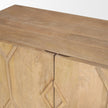 Mercana Heera Diamond Motif w/ Shelf Accent Cabinet