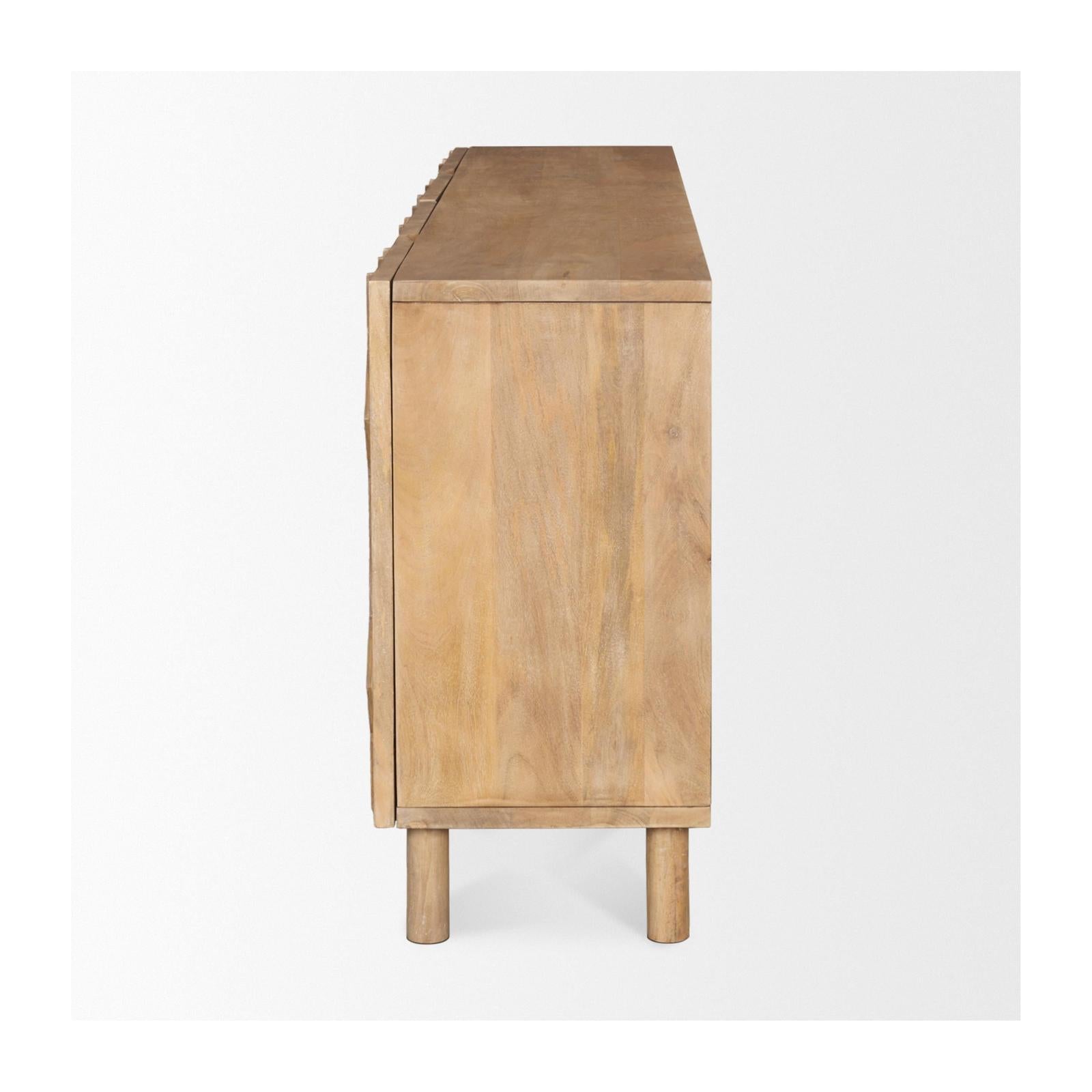 Mercana Heera Diamond w/ Shelf Motif Sideboard