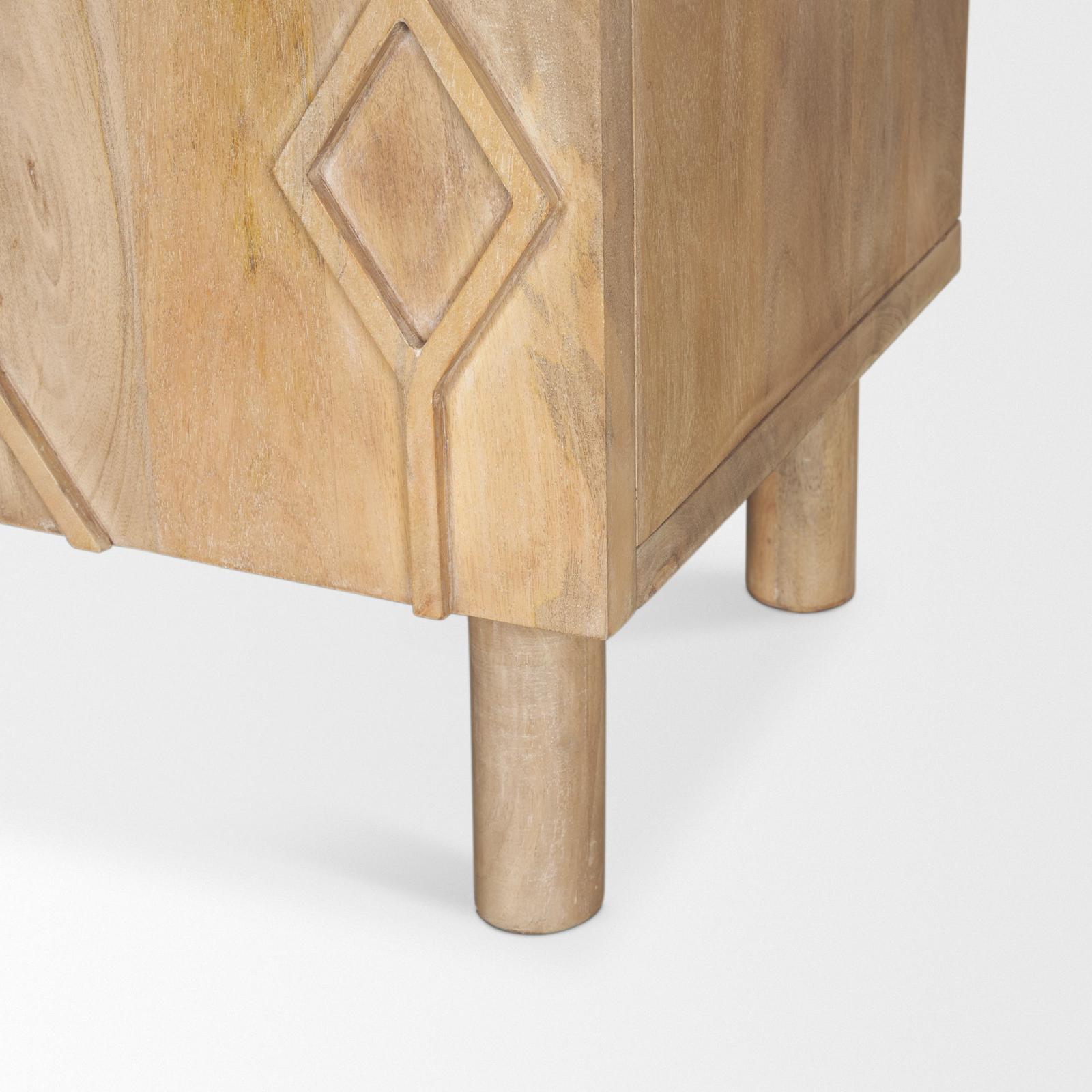 Mercana Heera Diamond w/ Shelf Motif Sideboard