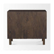 Mercana Heera Diamond Motif w/ Shelf Accent Cabinet