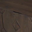 Mercana Heera Diamond Motif w/ Shelf Accent Cabinet