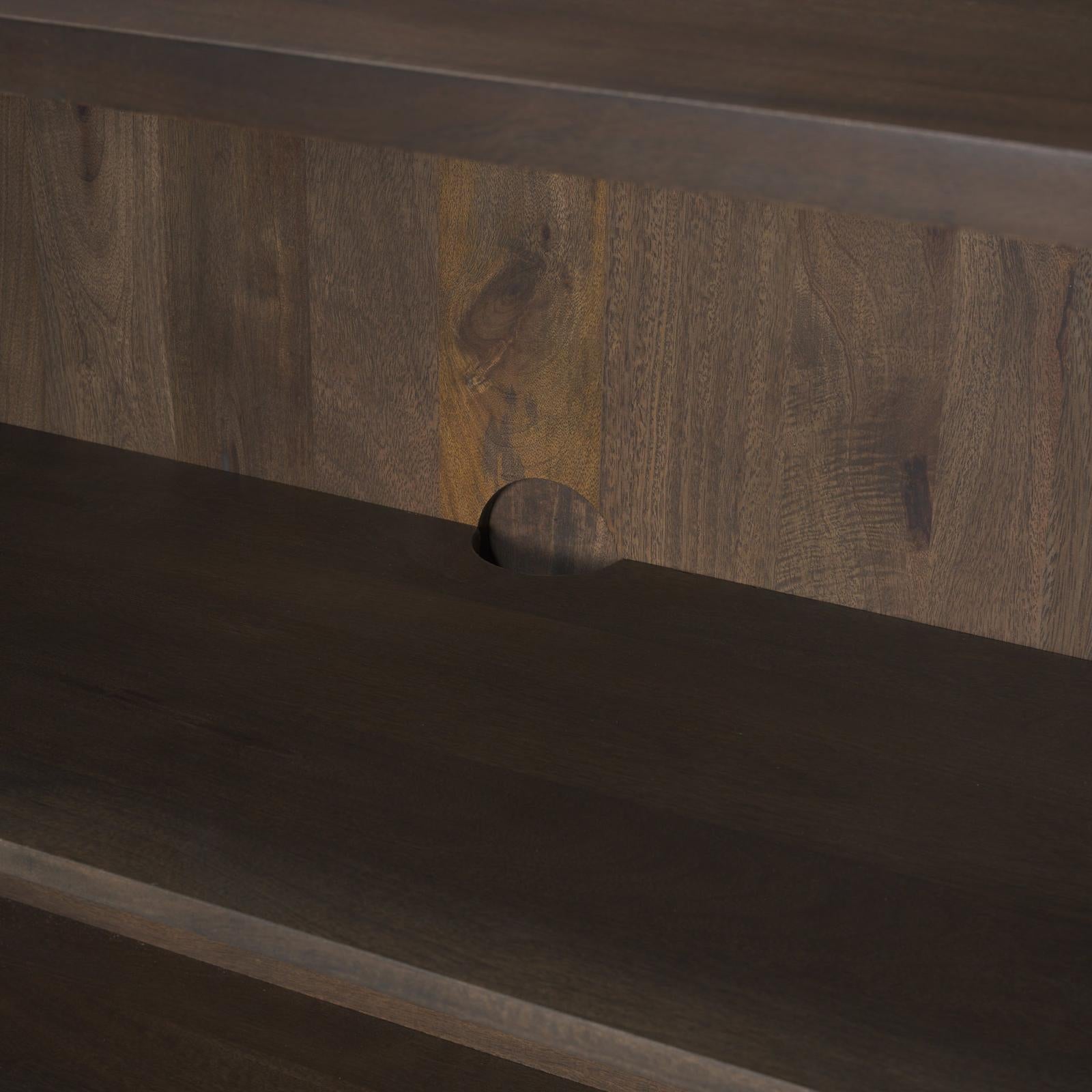 Mercana Heera Diamond Motif w/ Shelf Accent Cabinet