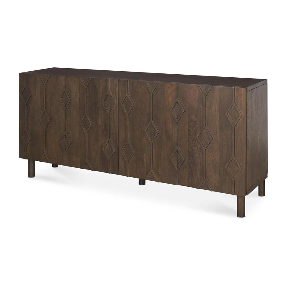 Mercana Heera Diamond w/ Shelf Motif Sideboard