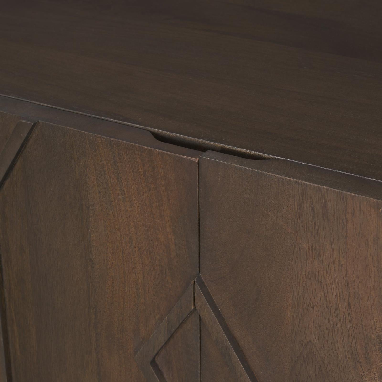 Mercana Heera Diamond w/ Shelf Motif Sideboard