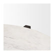 Mercana Bianca Wood w/ Marble Round Top Coffee Table