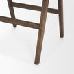 Mercana Indie Medium Brown Wood w/ Cane Bar Stool Clearance
