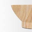 Mercana Ramira Beige Sandstone Decorative Pedestal Bowl