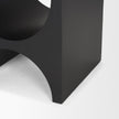Mercana Sobi Matte Black Metal Side Table
