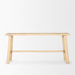 Mercana Sekou Light Brown Wooden Craftsman Console Table Clearance