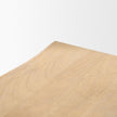 Mercana Sekou Light Brown Wooden Craftsman Bench Clearance
