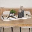 Mercana Alfred Natural Wooden Herringbone Rectangular Tray
