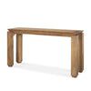 Mercana Sapphira Brown Wood Tapered Top Console Table