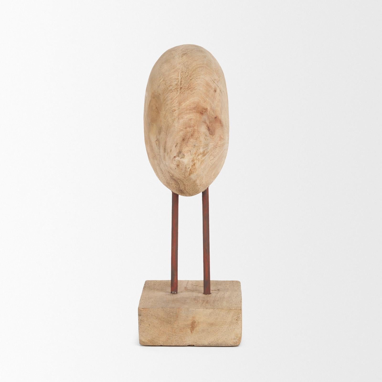 Mercana Riri Wooden Bird Decorative Object Clearance