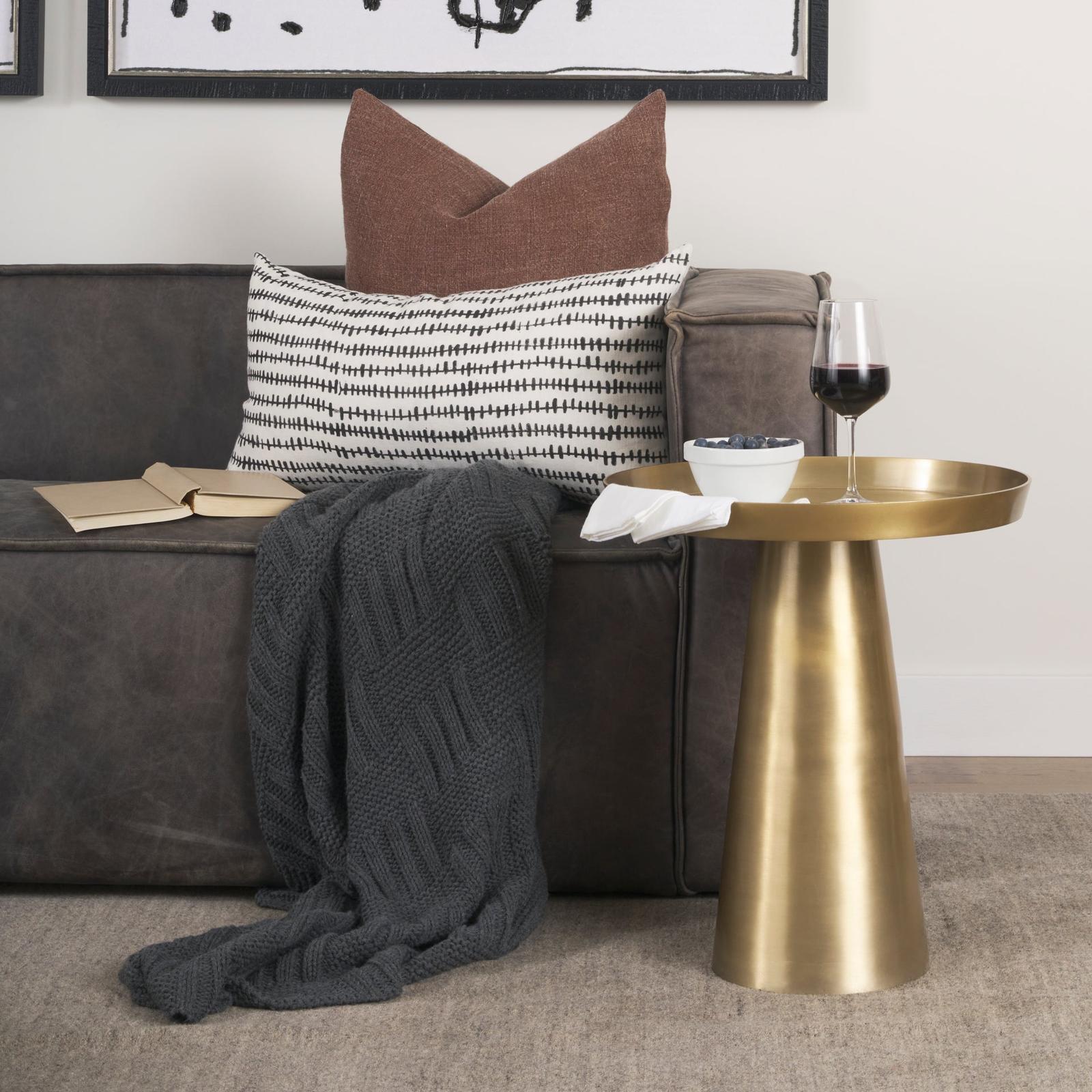 Mercana Jack Linen Square Decorative Pillow Cover