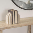 Mercana Empire Resin Arc Book End Set
