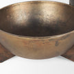 Mercana Quita Large Gold Metal Decorative Bowls - Set of 2