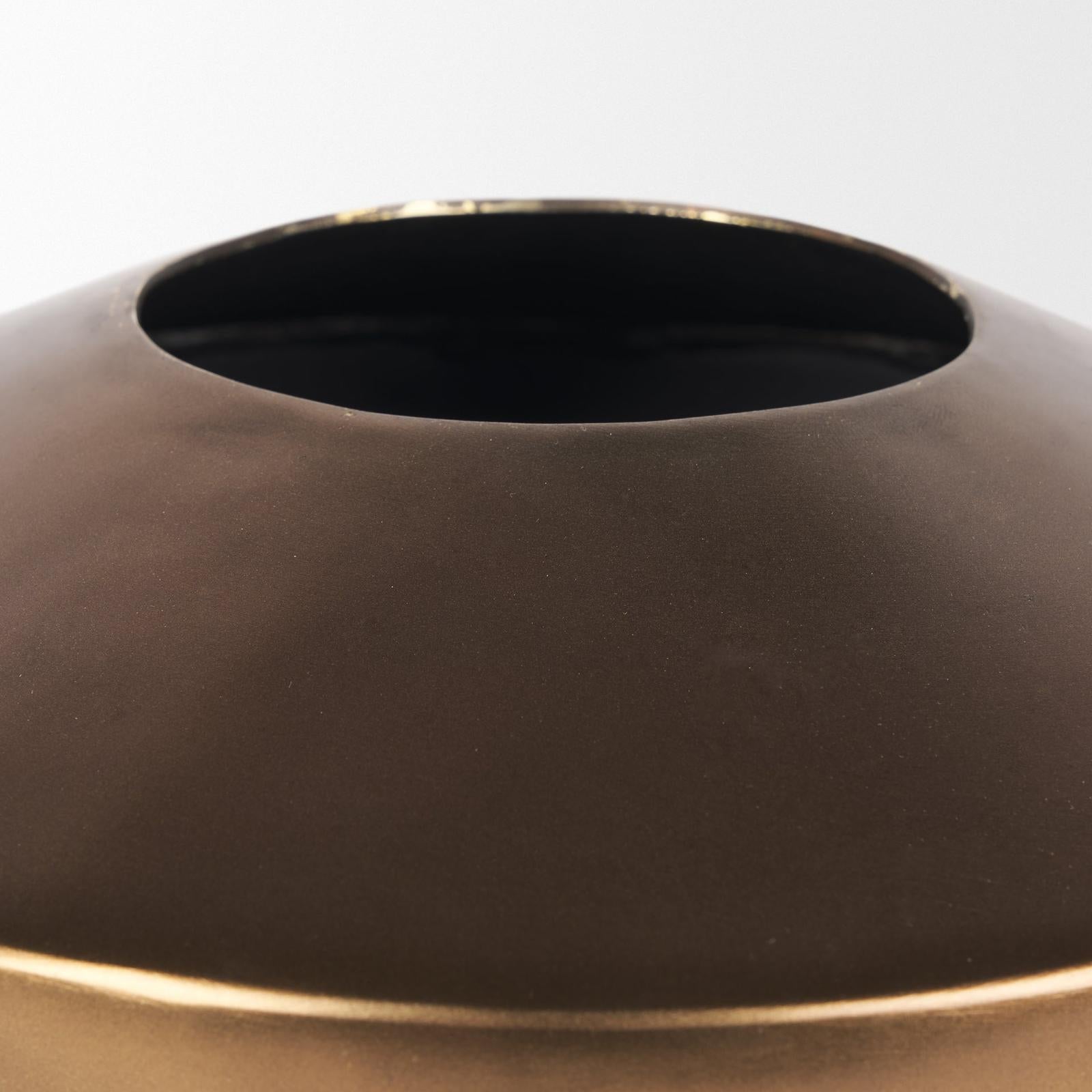 Mercana Quiana Gold Metal Vase