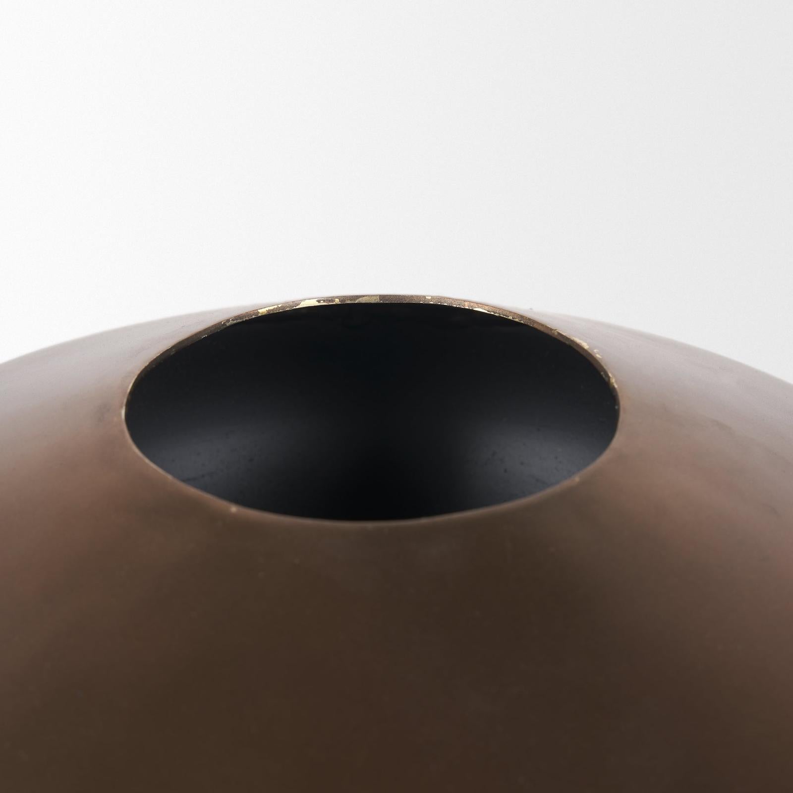 Mercana Quiana Gold Metal Vase