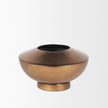 Mercana Quiana Gold Metal Vase