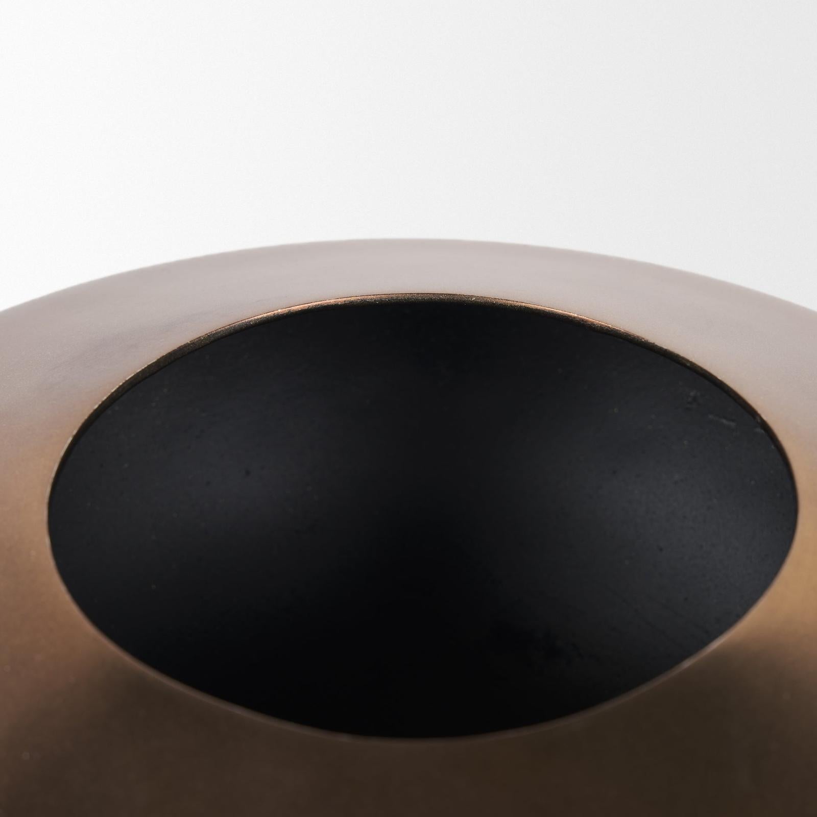 Mercana Quiana Gold Metal Vase